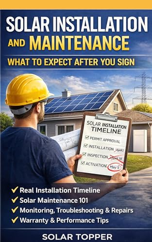 Cover of Solar Installation and Maintenance: What to Expect