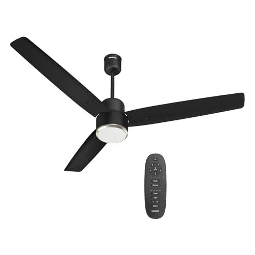 Havells FAB BLDC Underlight 1200 mm Ceiling Fan| 5 Star| Upto 65% Saving| Air Delivery: 235 cmm|Low Wattage: 30W| Low Noise|4 Speed Mode| 380 RPM| 2 Y