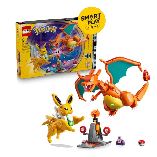 (-19%) LEGO Pokémon SMART Play Ultimativer Showdown zwischen Glurak & Blitza 72167