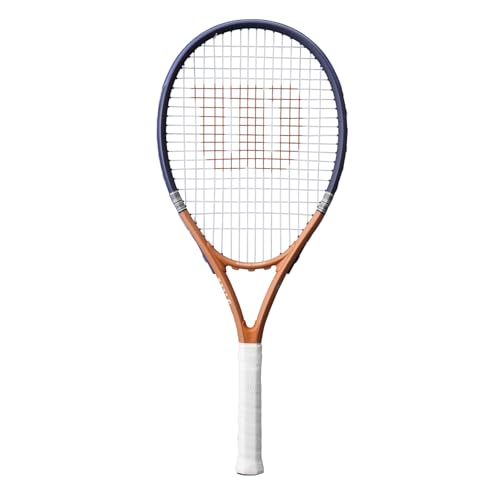 Wilson Roland-Garros 2026 Elite Tennis Racket, Navy/Orange, Grip 3