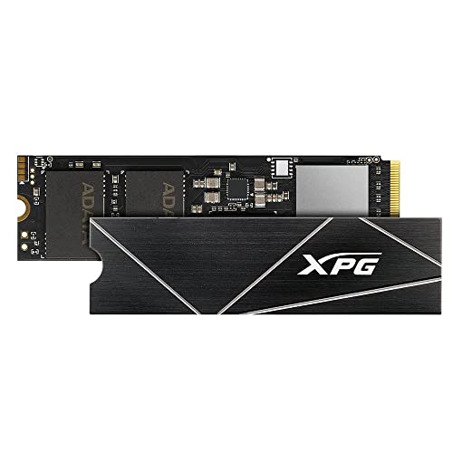 XPG ADATA GAMMIX S60 512GB M.2 2280 Internal Solid State Drive/SSD with NVMe PCIe Gen4 x4, speeds Upto Read/Write -4700/1700 MB/s Compatible with PC a