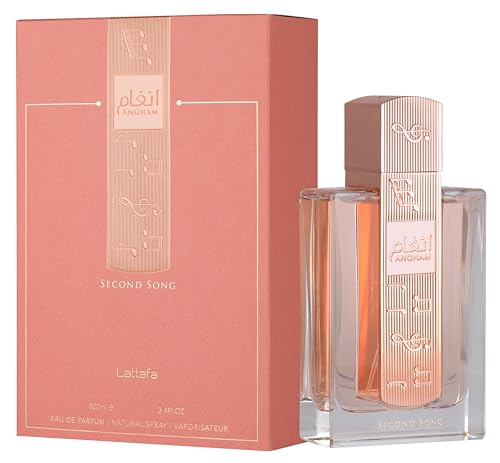 Lattafa Angham Second Song Eau de Parfum 100ml - Unisex Orientalischer Vanilleduft, langanhaltender süßer & cremiger Duft