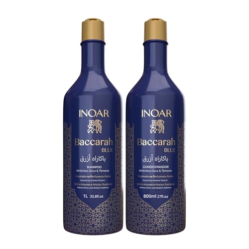 Kit Inoar Baccarah Blue Sh 1 L + Cond 800 Ml