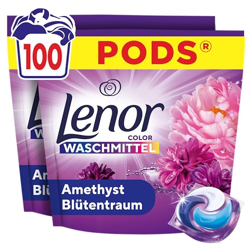 (-20%) Lenor Pods Amethyst Blütentraum Waschmittel, 100 Wäschen