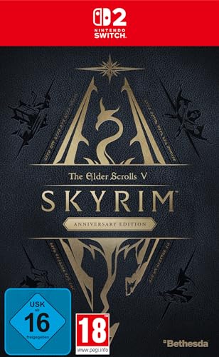 (-47%) The Elder Scrolls V: Skyrim Anniversary Edition – Nintendo Switch 2 [Code in der Box]