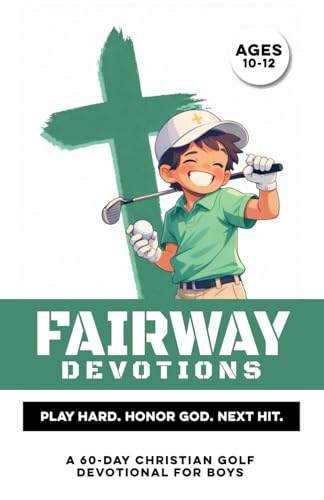 Fairway Devotions golf devotional for boys 10-12 book cover