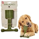SPOT Bam-Bones Plus Toothbrush Dental Chew with Mint & Baking Soda, T-Bone, 7
