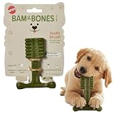 SPOT Bam-Bones Plus Toothbrush Dental Chew with Mint & Baking Soda, 4