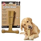SPOT Bam-Bones Plus Coffee Wood T-Bone Dog Chew Toy, Chicken Flavor, 7