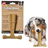 SPOT Bam-Bones Plus Coffee Wood T-Bone Dog Chew Toy, Chicken Flavor, 6
