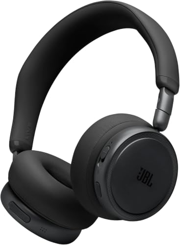 10,00€ Coupon! JBL Live 680NC Kabellose On‑Ear‑Kopfhörer mit Noise Cancelling, Schwarz