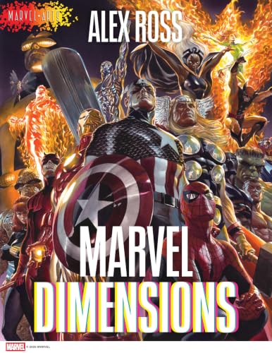 Marvel Dimensions book cover