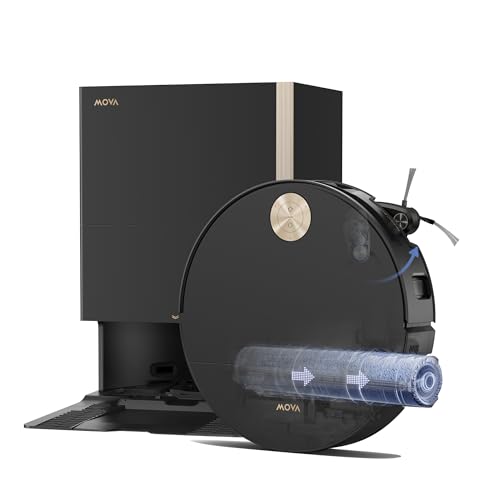 (-33%) MOVA S70 Roller Saugroboter, 28.000Pa, 27cm-Roller Kantenreinigung Schwarz