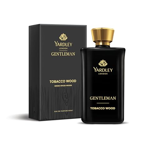 Yardley London Tobacco Wood | Eau De Parfum | Long Lasting International Perfume for Man | Smoke Spices Woods Fragrance | Upto 15% dosage | 100ml EDP|