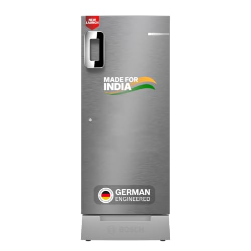 Bosch 207 L, 3 star, Direct-Cool Single Door Refrigerator | 18 Hrs Cooling Retention | 2.5X Faster Cooling | Spacious Multi Box | XL Dry Storage | Sup