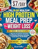 High Protein Meal Prep for Weight Loss