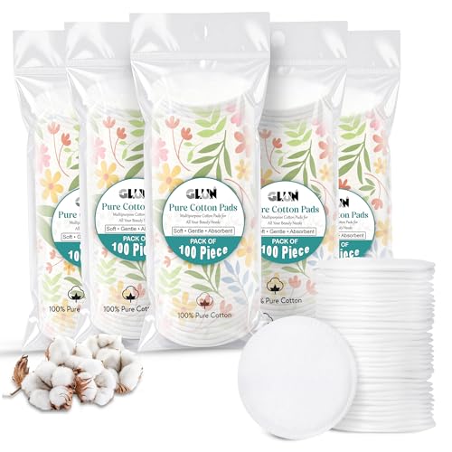 500 Piece Makeup Remover Puff, Cleaning Sponge Makeup Remove Pads for Body, Face Cleansing Tool for Beauty & Cleaning