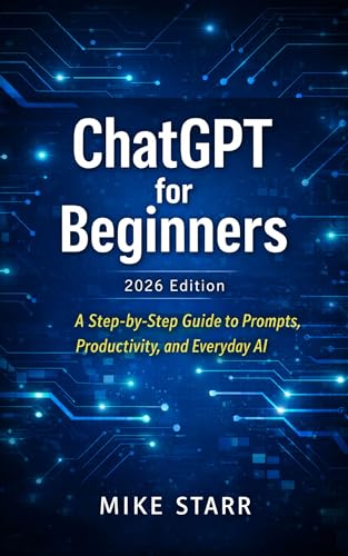 ChatGPT for Beginners โ 2026 Edition book cover