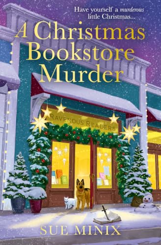 A Christmas Bookstore Murder book cover