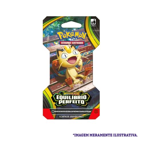 Pokémon TCG: Mega Evolução - Equilíbrio Perfeito - Sleeved Booster - Português