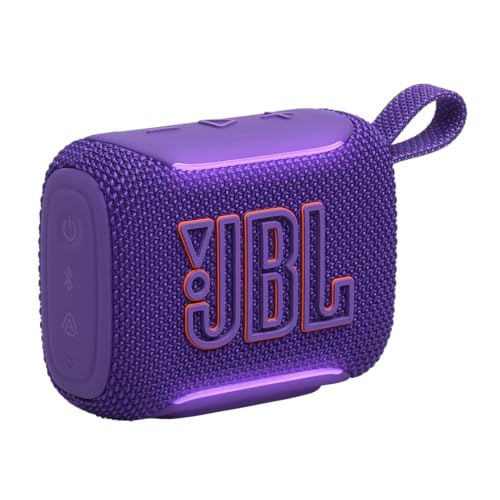 (-30%) JBL Go 5, Tragbarer Bluetooth-Lautsprecher, Wasser- und Staubdicht - Lila