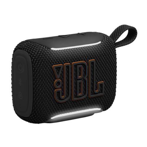 JBL Go 5 Portable Bluetooth Speaker with Pro Sound & Deep Bass, Ambient Edge Lighting, Upto 10 Hours Playtime, IP68 Waterproof, AirTouch Pairing,