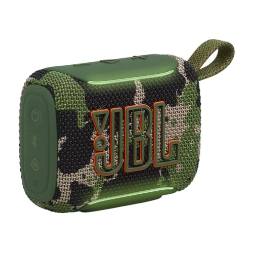 (-10%) JBL Go 5, Ultraportabler Bluetooth‑Lautsprecher, Wasserdicht, Camouflage