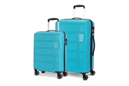 Kamiliant by American Tourister 2 Pc Harrier Edge 8W Set 56 Cm & 68 Cm - Small & Medium Polypropylene(PP) Hardside 8 Wheels Spinner Luggage Set/Trolle