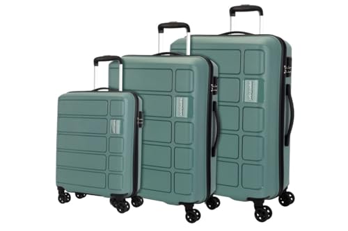 Kamiliant by American Tourister 3 Pc Harrier Edge 8W Set 56 Cm, 68 Cm & 78 Cm - Small, Medium & Large Polypropylene(PP) Hardside 8 Wheels Spinner Lugg