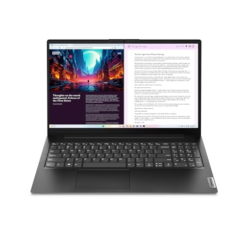 Lenovo V15 Gen 4 - Business Laptop - AMD Ryzen 7 7730U CPU - 15.6" FHD Display - 16GB RAM - 1TB SSD Storage - Integrated AMD Radeon™ Graphics - Webcam Privacy Shutter - Business Black
