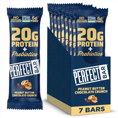 Perfect Bar Protein Prebiotics Chocolate Peanut Butter Protein Bar