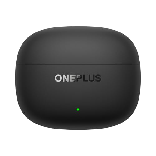 OnePlus Nord Buds 4 Pro TWS Earbuds, Upto 55dB Real-time ANC, Adaptive Mode, 12mm Titanium-Coated Driver, Spatial Audio, Upto 54hrs Playback, Dual-Dev