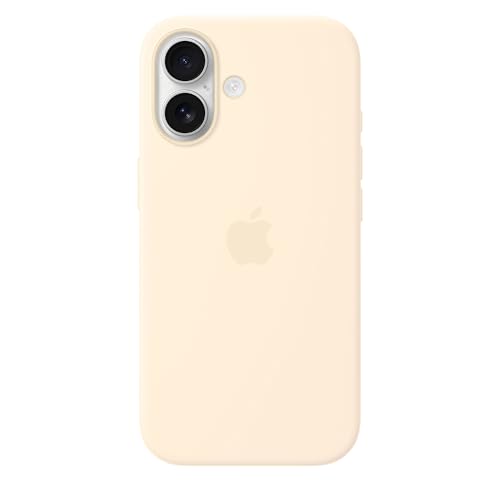 Apple iPhone 17 Silikon Case mit MagSafe - Vanille 