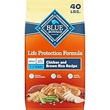 Blue Buffalo Life Protection Formula, Large Breed Adult Dry Dog Food, Made with Natural Ingredients, Chicken & Brown Rice, 40lb Bag
