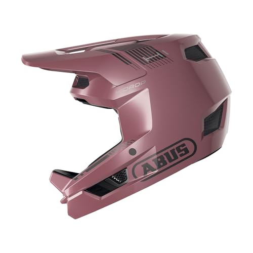 ABUS Downhill-Helm HiDrop, Fullface-Helm, Blush red, Größe S