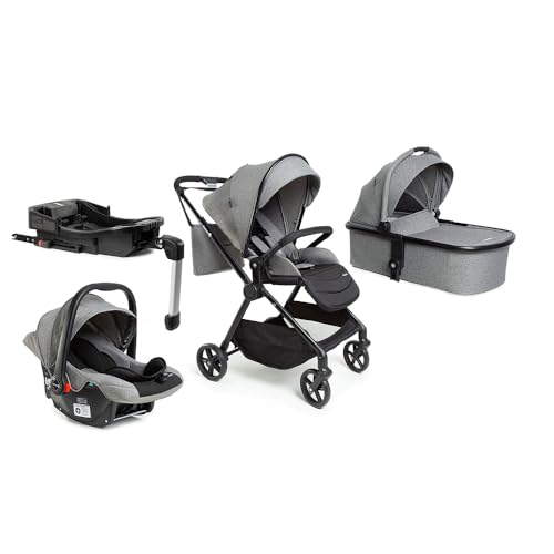 Travel System Safety 1st, Magnific, com Isofix, 5 em 1, 0 a 22kg, Grey Denin