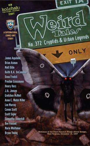 Weird Tales Magazine No. 372: Cryptids & Urban Legends book cover