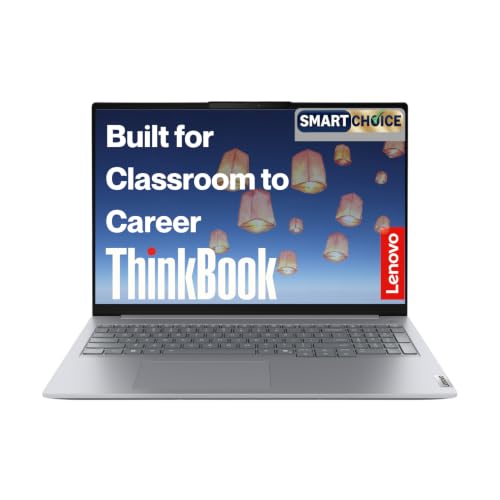 Lenovo Smartchoice ThinkBook 16, AMD Ryzen 5 220 (Coequal R5 8540U), 16GB RAM, 1TB SSD, WUXGA IPS 16” (40.64cm), Win11 Home, Arctic Grey, 1.7Kg, 21UTA