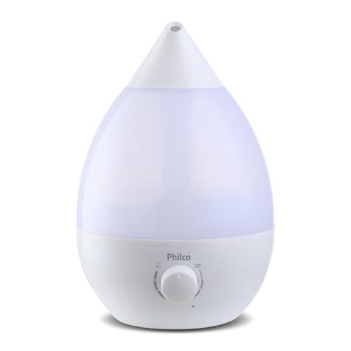 Philco Umidificador 4,2L Difusor de Aromas PUD04B Metal Branco