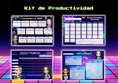 Kit de Productividad 2026: Planificador Mensual y Agenda