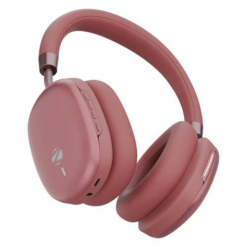 ZEBRONICS Silencio 200T Wireless Headphones, Hybrid ANC 48dB, Upto 100Hrs Playback, 40mm Drivers, Dual Mic ENC, BT v6.0, Gaming Mode, Dual Pairing, To