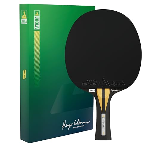 JOOLA Hugo Calderano Infinity Carbon Tischtennisschläger, ITTF-zugelassen, 3K Carbon-Gewebe, Micron-Beläge