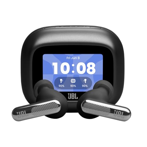 JBL New Live Beam 4 TWS with Smart Charging Case, Hi-Res Audio, True Adaptive Noise Cancelling 2.0, 6-Mic Perfect Calls 2.0, Personi-Fi 3.0, BT 6.0, L