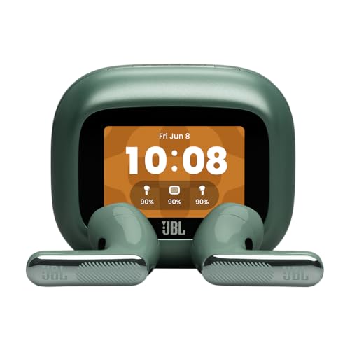 (-26%) JBL Live Flex 4, Kabellose Noise-Cancelling-Ohrhörer, Grün