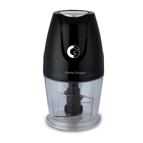 CG - CHADR300 Adrina 300W Electric Vegetable Chopper Cutter, Chop, Mince, Dice, Whisk,Twin Blade, Large 400ML Bowl, OneTouch Operation, Compact Design