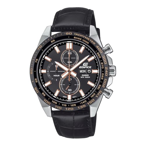 Edifice EFR-574BL-1AVUDF Analog Black Watch Men (ED697)