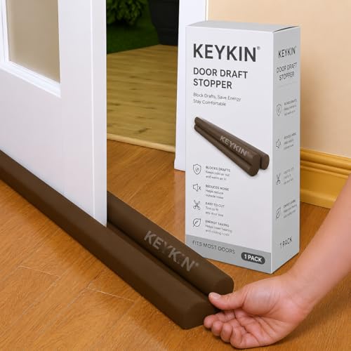KEYKIN Door Bottom Sealing Strip Guard for Home | Door Stoppers | Door Seal | Door Closers | Sound-Proof Reduce Noise Energy Saving Weather Stripping 
