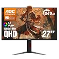 AOC 27" Q27GAZDV QHD 240Hz QD-OLED Gaming Monitor