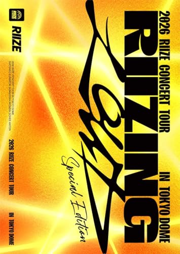 【Amazon.co.jp限定】2026 RIIZE CONCERT TOUR [RIIZING LOUD] Special Edition in TOKYO DOME (通常盤初回プレス)(特典:ビジュアルシート付) [Blu-ray]