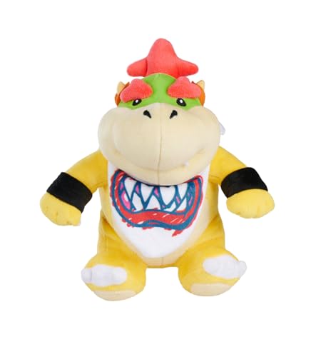 ⚡ BLITZDEAL (-60%) Simba Super Mario Bowser Jr. Plüsch – Kuscheltier (22 cm) aus der Super Mario Galaxy Welt, weicher Plüsch, Stofftier für Kinder & Fans, ab 0 Monaten